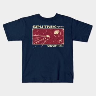Sputnik - CCCP 1957 Vintage Kids T-Shirt